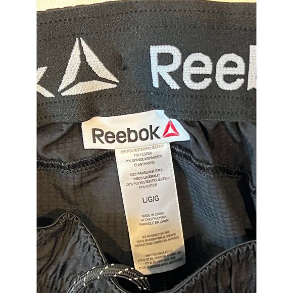 Reebok Black Training Fit Shorts Mens L - Picture 3 of 3